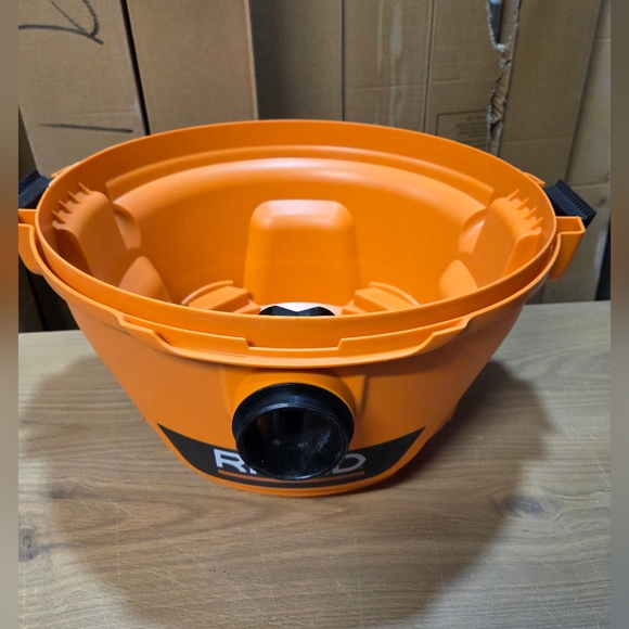 RIDGID 6 Gallon 3.5 Peak HP Shop Vacuum Wet Dry Vac HD0600 Replacement Tank Only - Picture 1 of 3